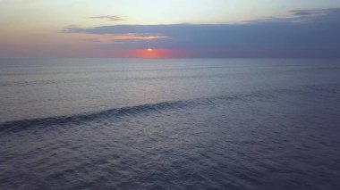 Bali güzel gün batımı