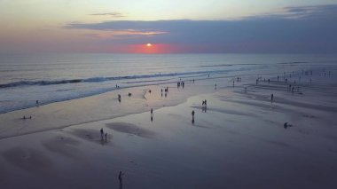 Bali güzel gün batımı