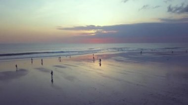 Bali güzel gün batımı