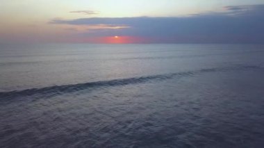 Bali güzel gün batımı