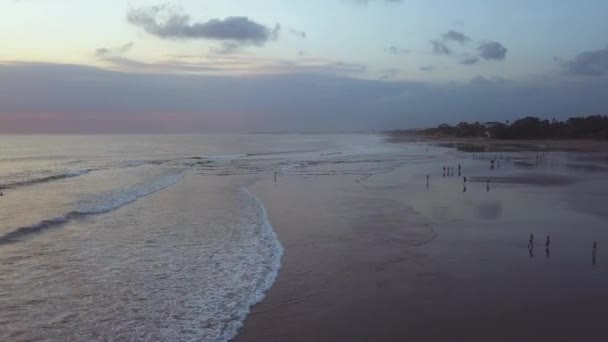 Beau coucher de soleil à Bali 