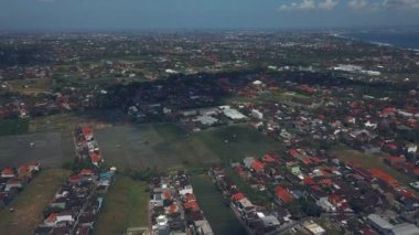 pirinç tarlaları Bali görünümünü