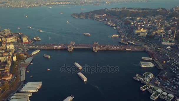 Istnabul 土耳其的天桥 — 图库视频影像