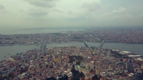 Üstgeçidin istnabul Türkiye — Stok video