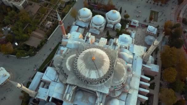 Mezquita en Estambul Turquía — Vídeos de Stock