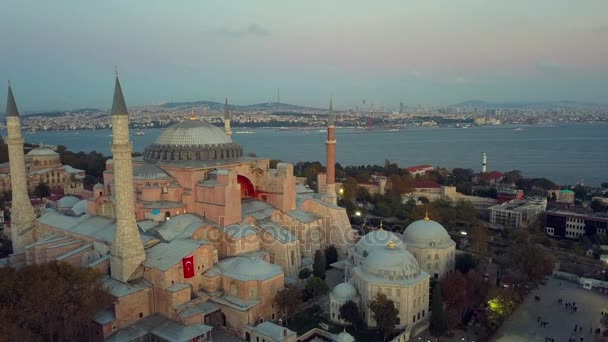 Mosque in Istanbul Turkey — Stock Video