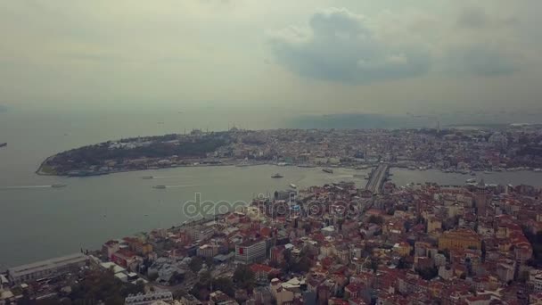 Viaduct istnabul Turkije — Stockvideo