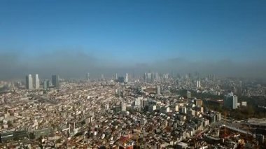 Gökyüzünden istanbul Türkiye'nin görünümü