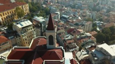 Gökyüzünden istanbul Türkiye'nin görünümü