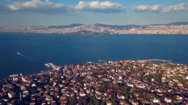 istanbul Türkiye'de Prens adasının görünümü