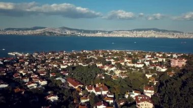 istanbul Türkiye'de Prens adasının görünümü