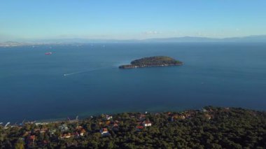 istanbul Türkiye'de Prens adasının görünümü