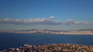 istanbul Türkiye'de Prens adasının görünümü