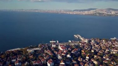 istanbul Türkiye'de Prens adasının görünümü