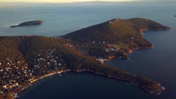 王子海岛的看法在伊斯坦布尔土耳其 — 图库视频影像