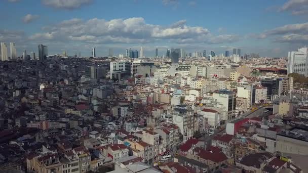 Güneşli bir günde canlı istanbul Türkiye — Stok video