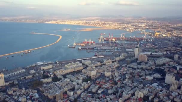 Sobrevuelo de Israel durante el verano — Vídeo de stock