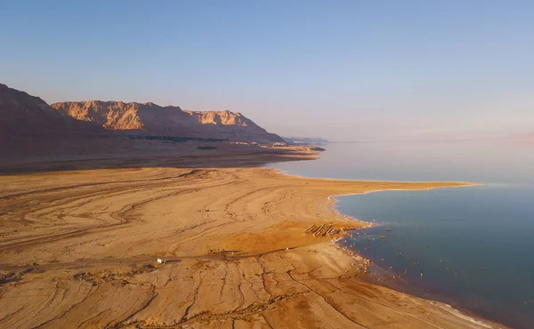 イスラエルの死海の高架道路 — ストック写真