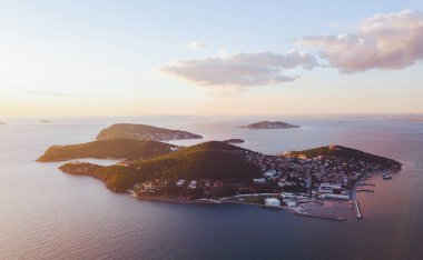 istanbul Türkiye'de Prens adasının görünümü