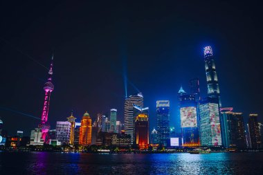 güzel manzarası geceleri shanghai