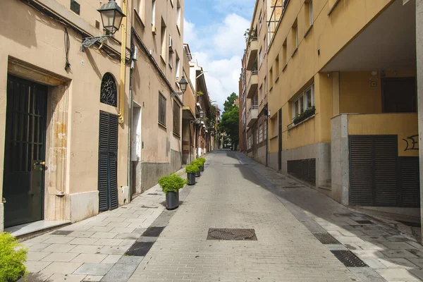 Vista Calle Ciudad — Foto de Stock