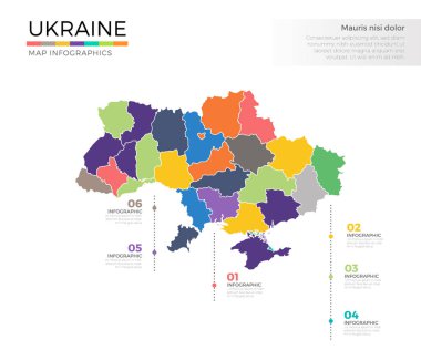  Ukrayna ülke Haritası