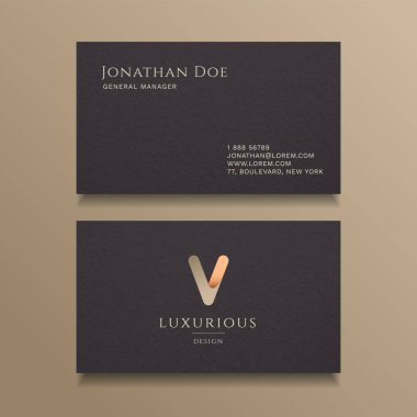  lüks kartvizit tasarımı