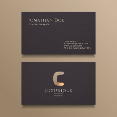  lüks kartvizit tasarımı