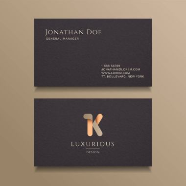  lüks kartvizit tasarımı