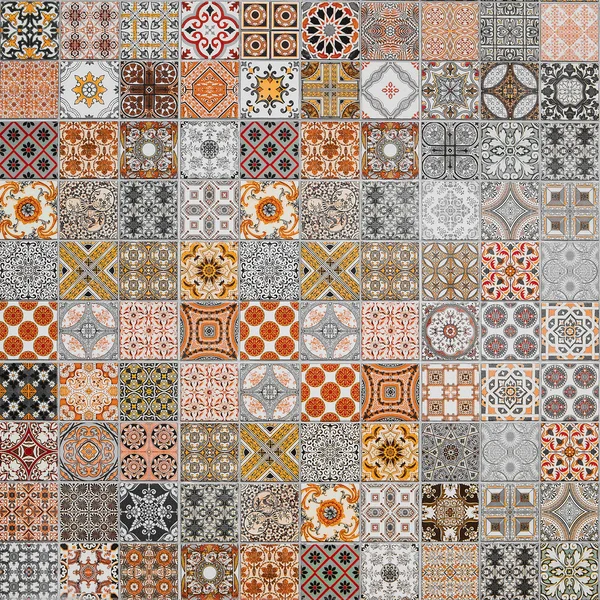 Modèles de carreaux de céramique du Portugal. — Photo