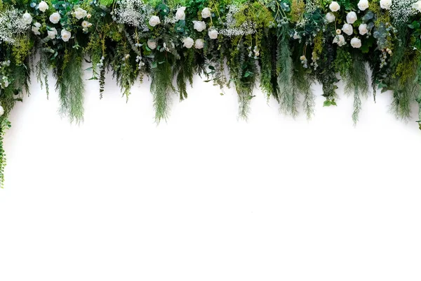 Mooie bloemen achtergrond voor bruiloft scène en gebeurtenis — Stockfoto