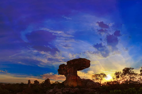 Amazing Shape of Rock at Pa Hin Ngam National Park , Thailand — Stock Photo, Image