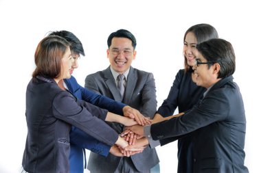 toplantıda beyin fırtınası ırklı işadamı portresi