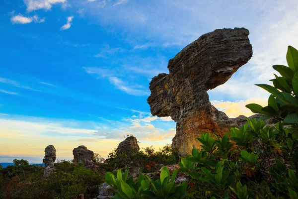 Amazing Shape of Rock at Pa Hin Ngam National Park , Thailand — Stock Photo, Image