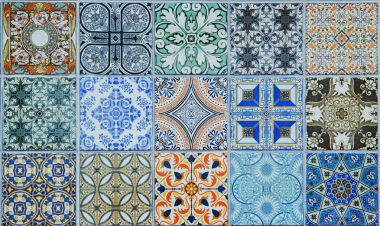 Portekiz 'den seramik kiremitler.