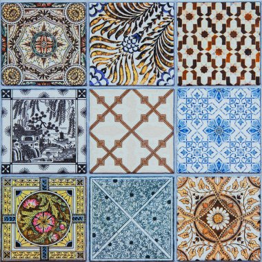 Portekiz 'den seramik kiremitler.