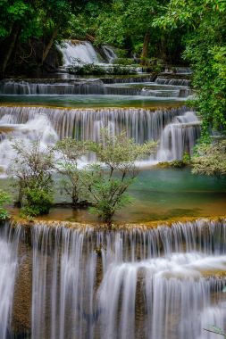 Huai Mae Kamin Şelalesi Kanchanaburi, Tayland