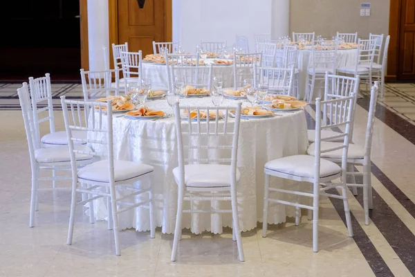 gorgeous wedding chair and table setting for fine dining