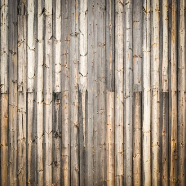 Fondo de textura de pared de tablón de madera marrón grande — Foto de Stock