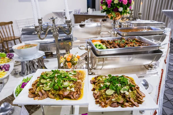 Buffet di cibo in Thailandia — Foto Stock