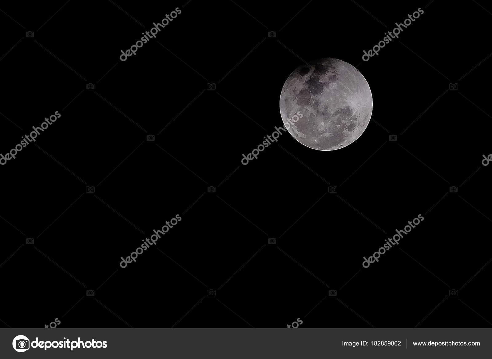 Black And White Moon Background
