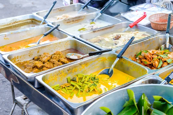 Food Buffet Hochzeit in Thailand — Stockfoto