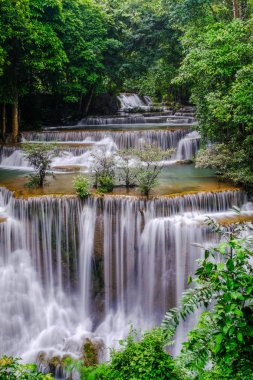 Huai Mae Kamin Şelalesi Kanchanaburi, Tayland