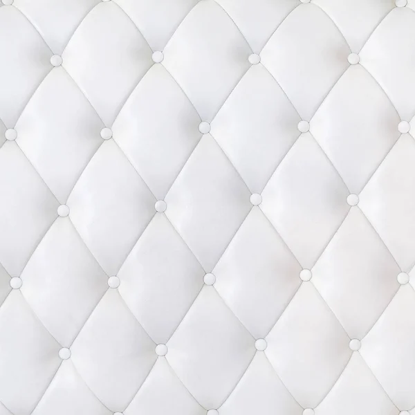 Leather Upholstery Sofa Background. White Luxury Decoration Sofa — Stock Photo, Image