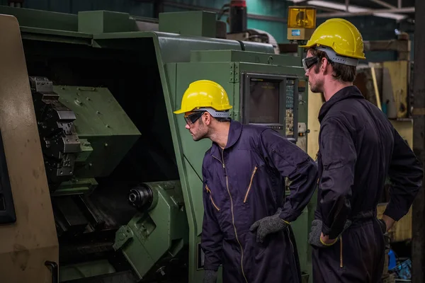 Factory Control Center Production Service Team — Stock Photo, Image