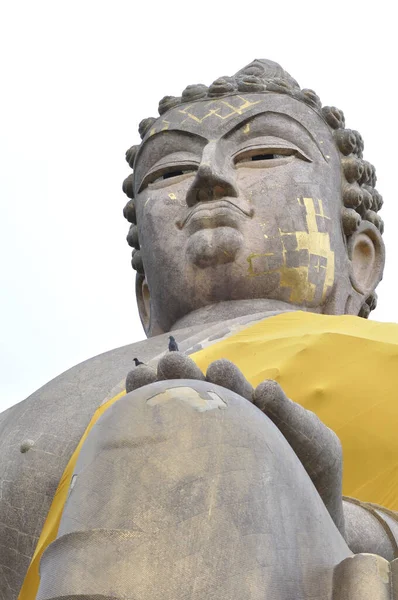 Estátua Buddha Enorme Tailândia — Fotografia de Stock