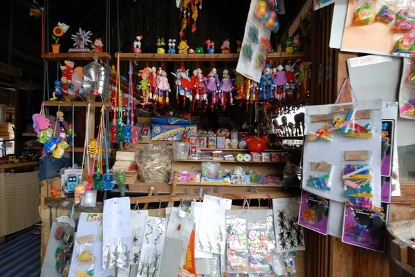 Thai Old Native Toy Shop — Stock Photo, Image