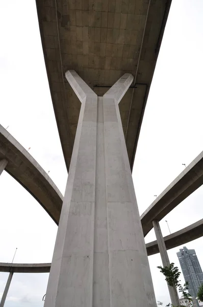 Kruispunt Van Brug — Stockfoto