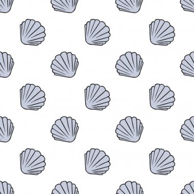deniz kabuklarını desen