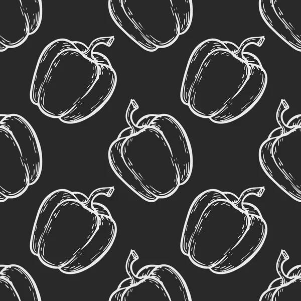 Modèle de poivron doux — Image vectorielle